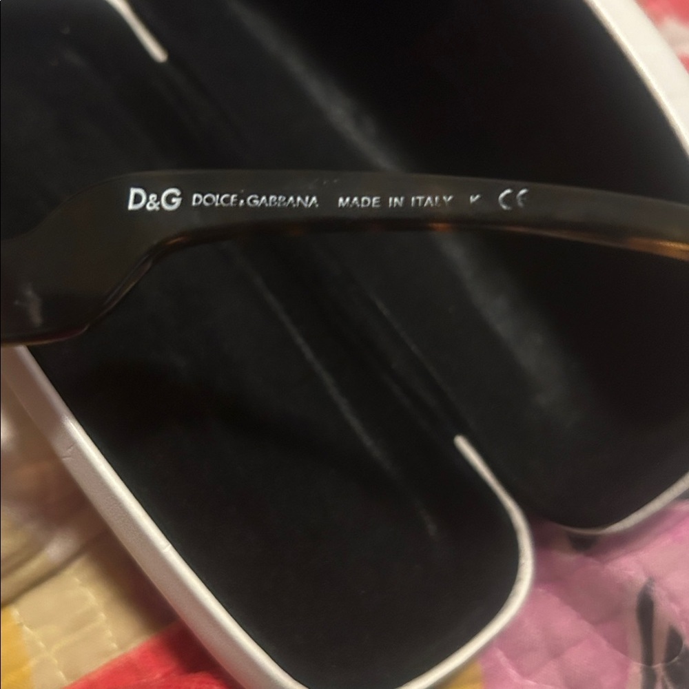 SOLD D&G Vintage Tortoise Shell Women’s Sunglasses Dolce Gabanna - Picture 6 of 10